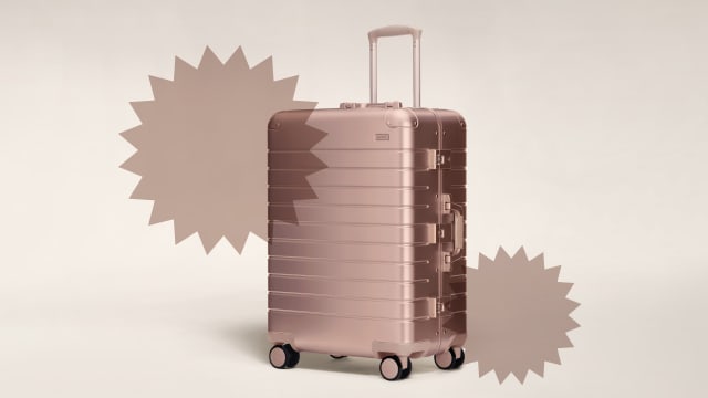 away aluminum suitcase review
