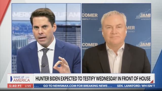James Comer appears on Newsmax