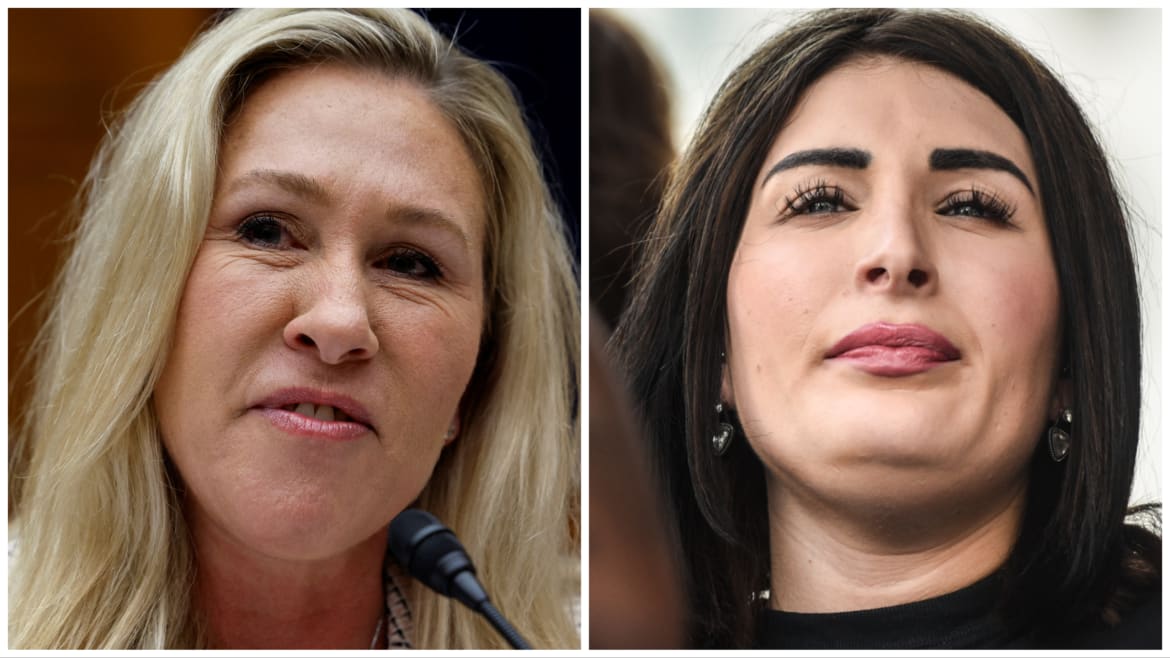 Laura Loomer and Marjorie Taylor Greene Descend Into Ugly Spat Over Trump Campaign Rumor