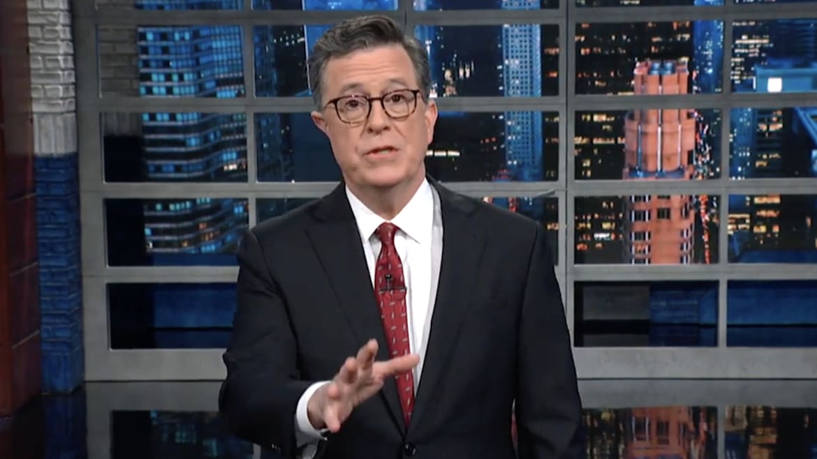 Colbert Goes Off on GOP Rep. Who Compared Schools to WWII