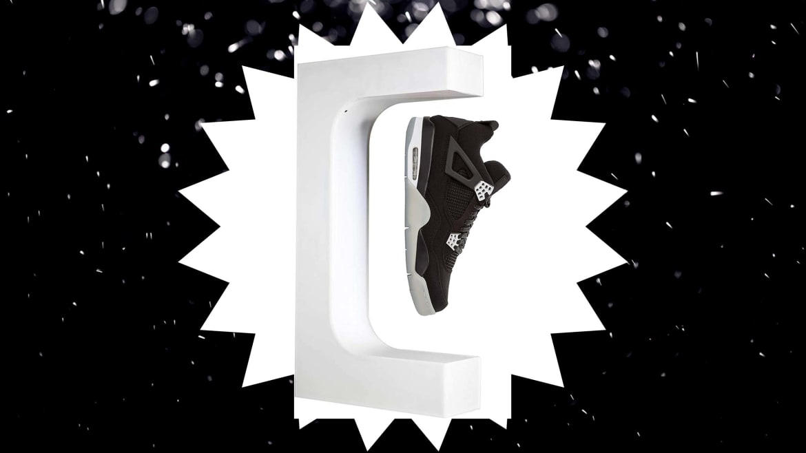 Gift Pick: This Levitating Shoe Display Is A Sneakerhead’s Dream