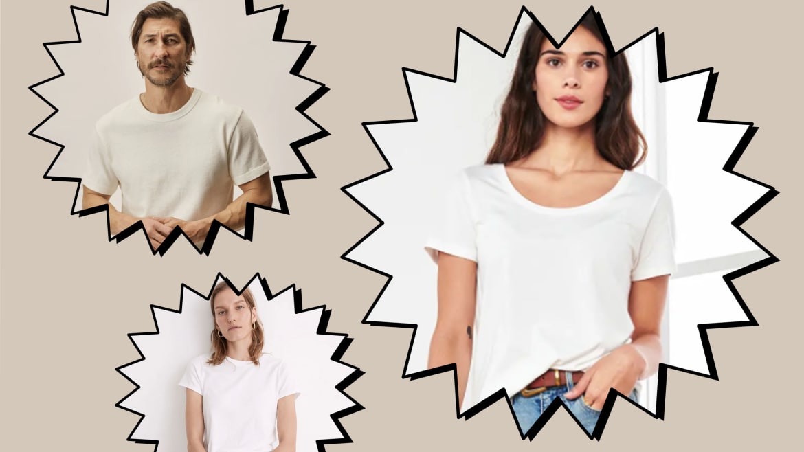 The Best Non-See-Through White T-Shirts Every Closet Needs