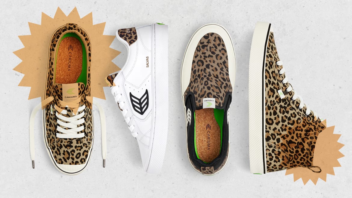 Cariuma Dropped Leopard Print Sneakers Just in Time for Fall