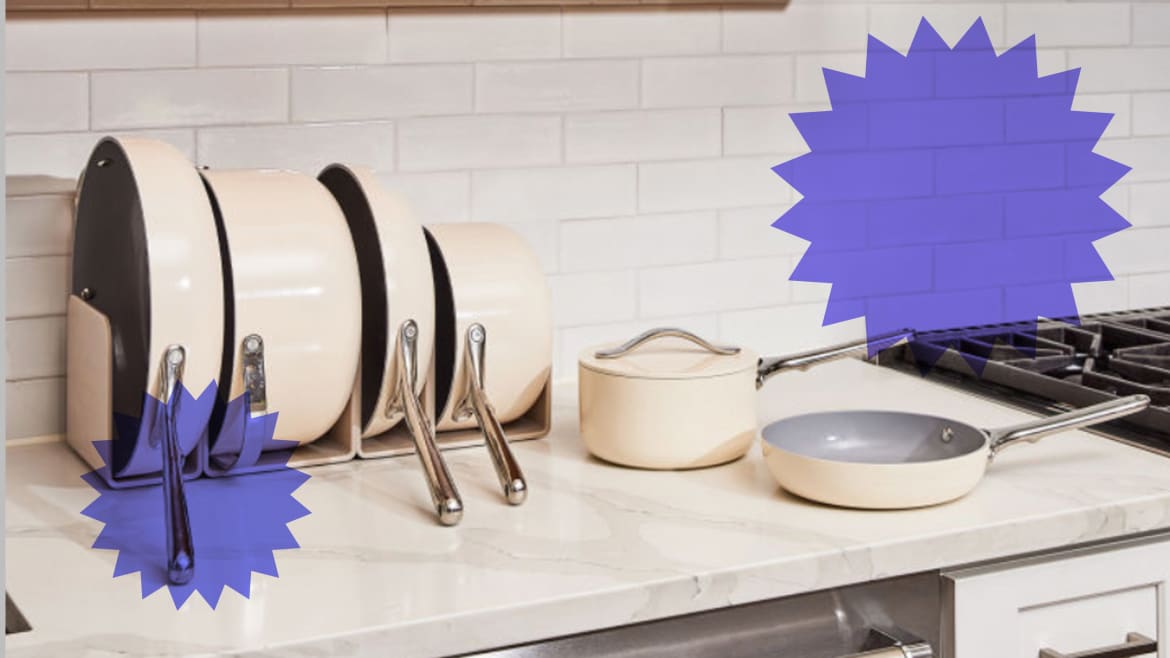 Caraway’s Mini Cookware Sets Are Perfect for Pint-Sized Kitchens.