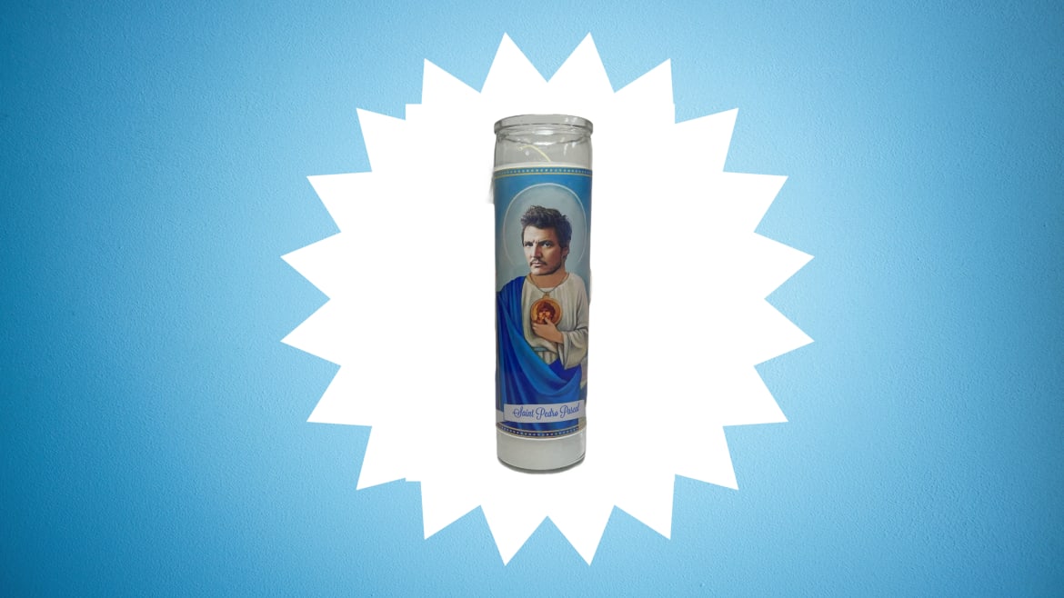 Pedro Pascal Prayer Candles Are the Latest Trend Sweeping the Pre-Apocalyptic Nation, and I’m Living For It