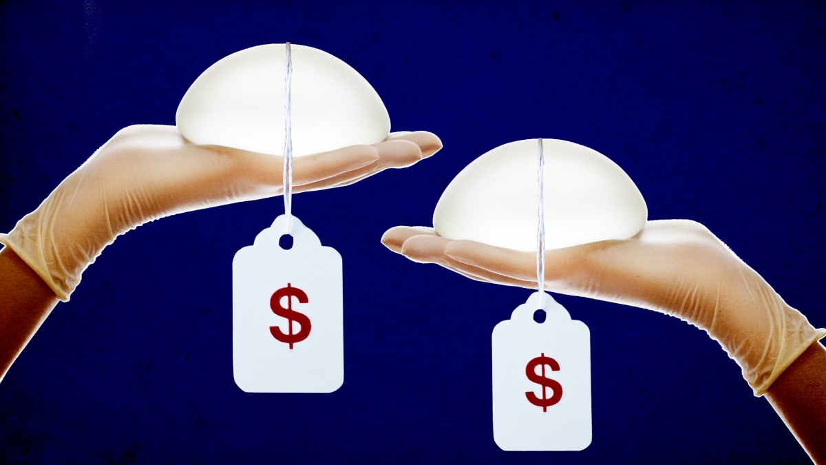 One Breast Implant, Two Prices—It Depends On Who's Paying