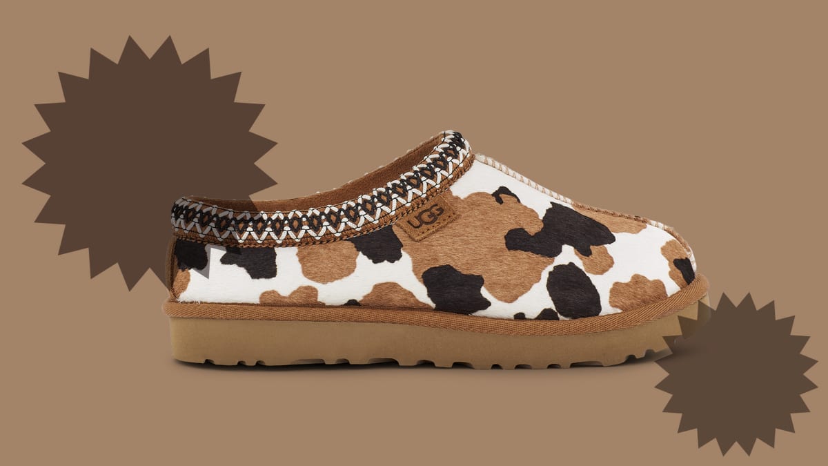 UGG Cow Print Boots 2022