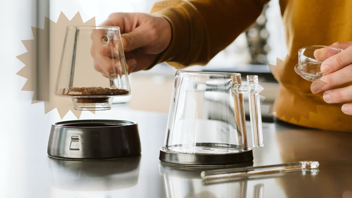 The Stunning 'Pure Over' Coffee Maker Lets You Ditch Paper Filters