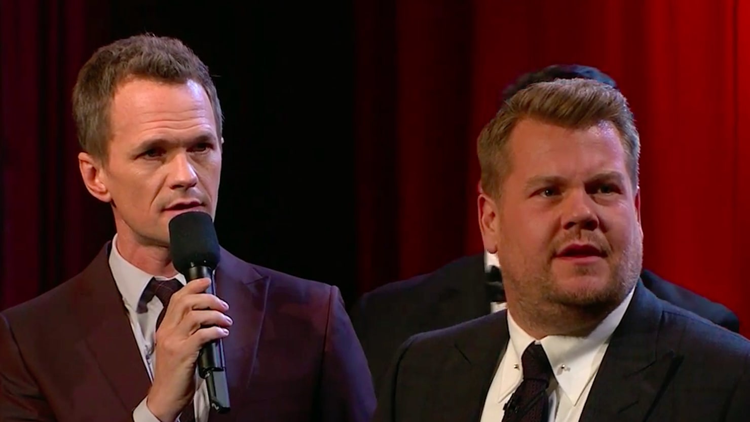 James Corden And Neil Patrick Harris Sing Epic Broadway