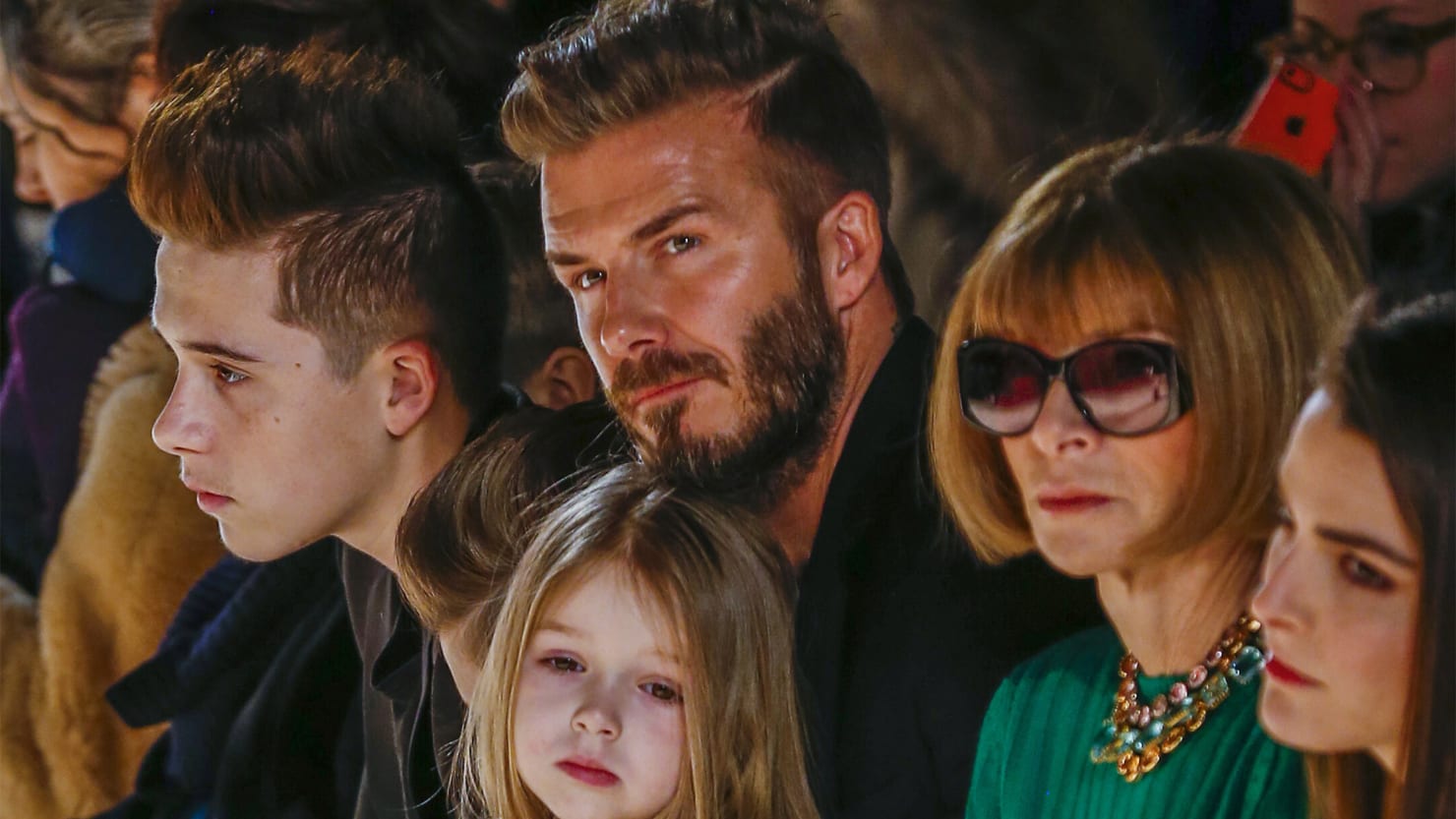 David Beckham Best Dad Ever Defends 4 Year Old Daughter S Binkie