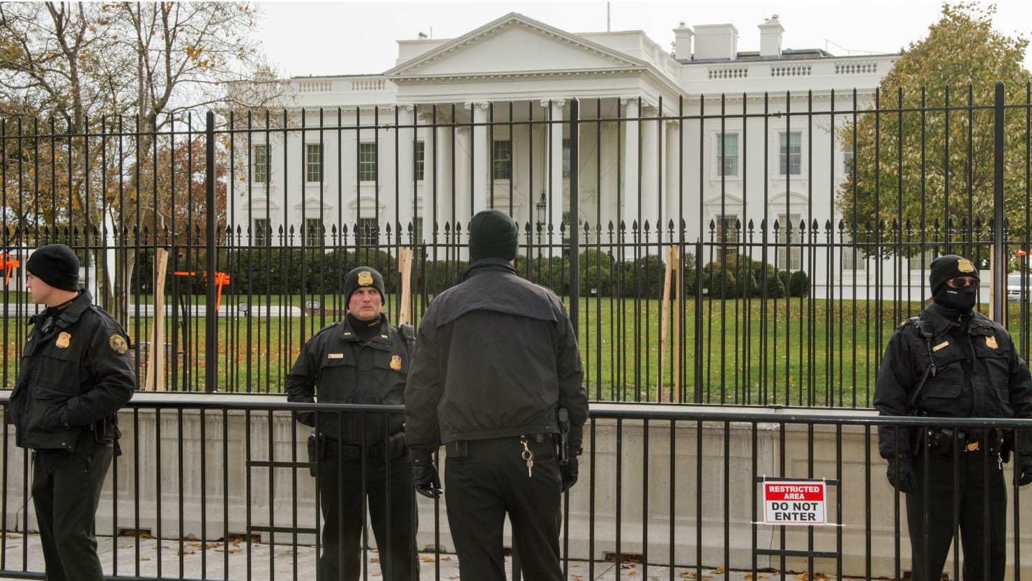 Armed Man Arrested Outside White House