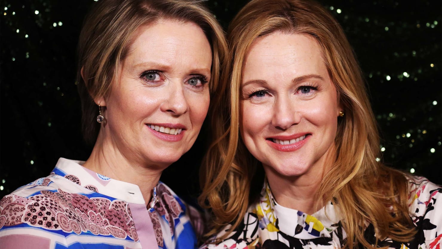 Laura Linney and Cynthia Nixon Talk Tony Awards, Trump, and Broadway Billing