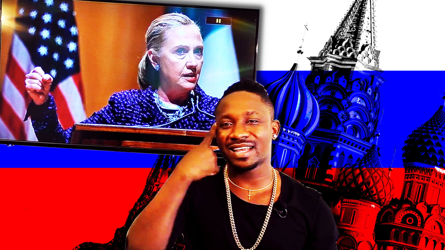 1480px x 833px - Exclusive: Russia Recruited YouTubers to Bash 'Racist B*tch' Hillary Clinton  Over Rap Beats
