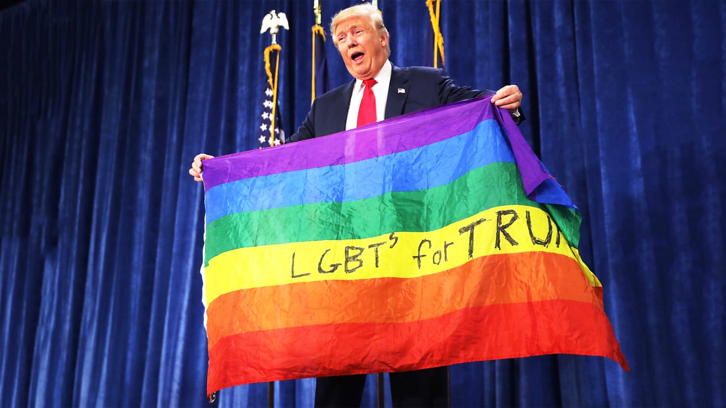 Image result for trump LGBT