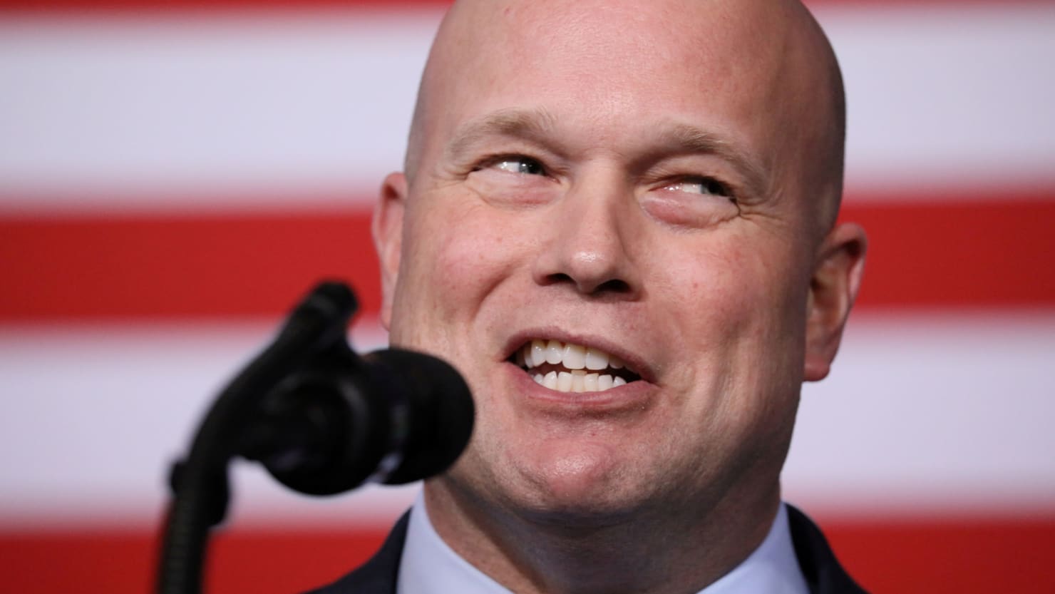 Statist Idiot: Acting Attorney General Matthew Whitaker Falsely Claims Academic All-American Honors on Resume: WSJ Whit_degiwz