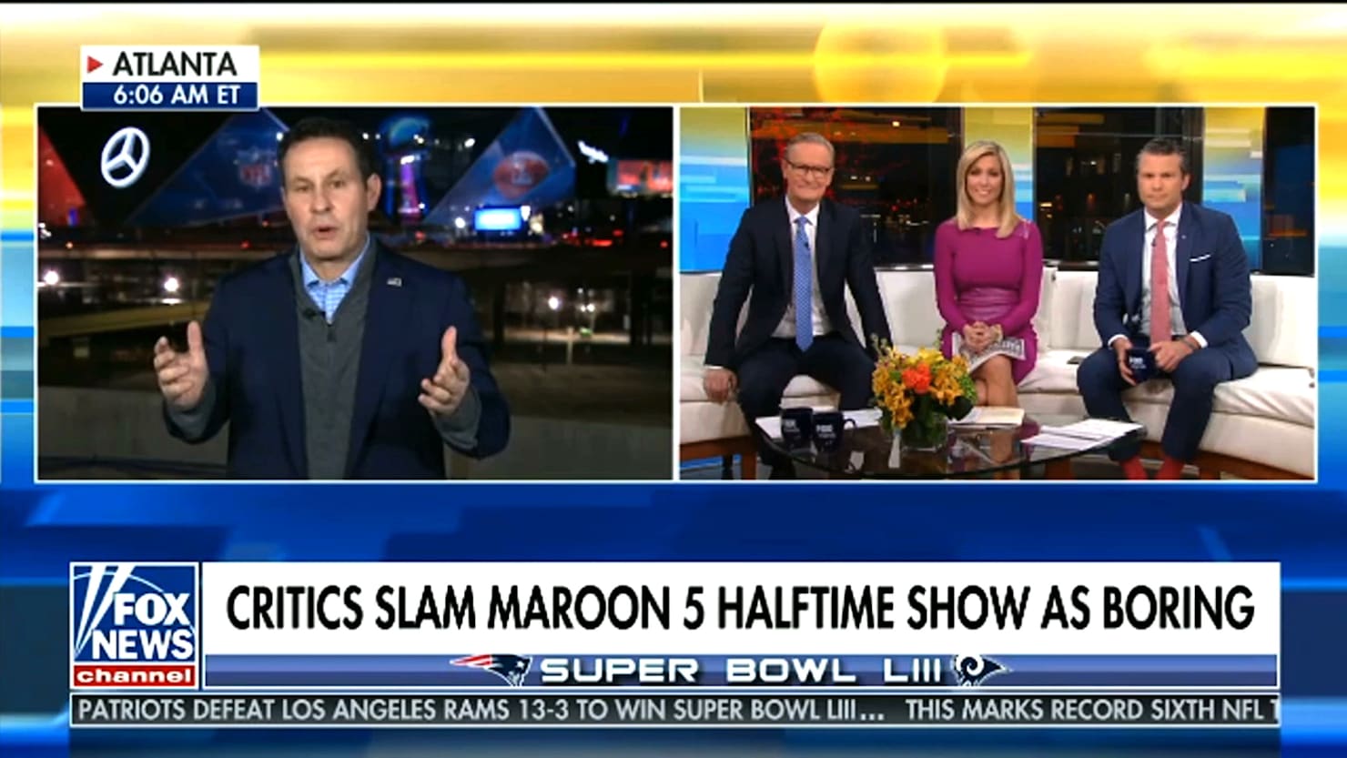 Fox & Friends' Defends Maroon 5's Halftime Show: Adam Levine