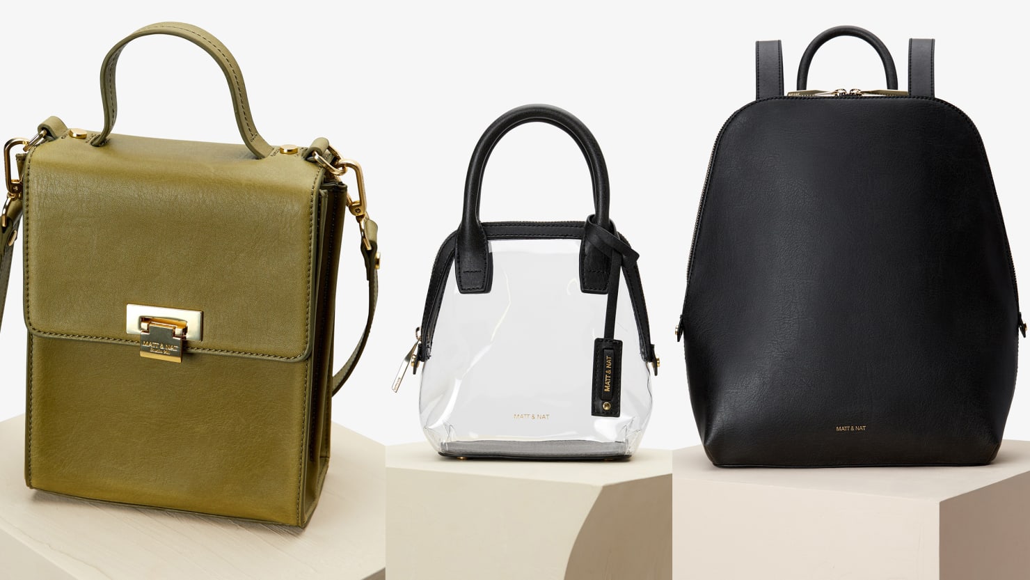 Matt & Nat's New Vegan Leather Luxury Bags Collection Looks Like