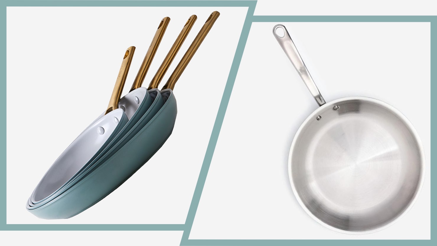 The Difference Between Nonstick and Stainless Steel Cookware