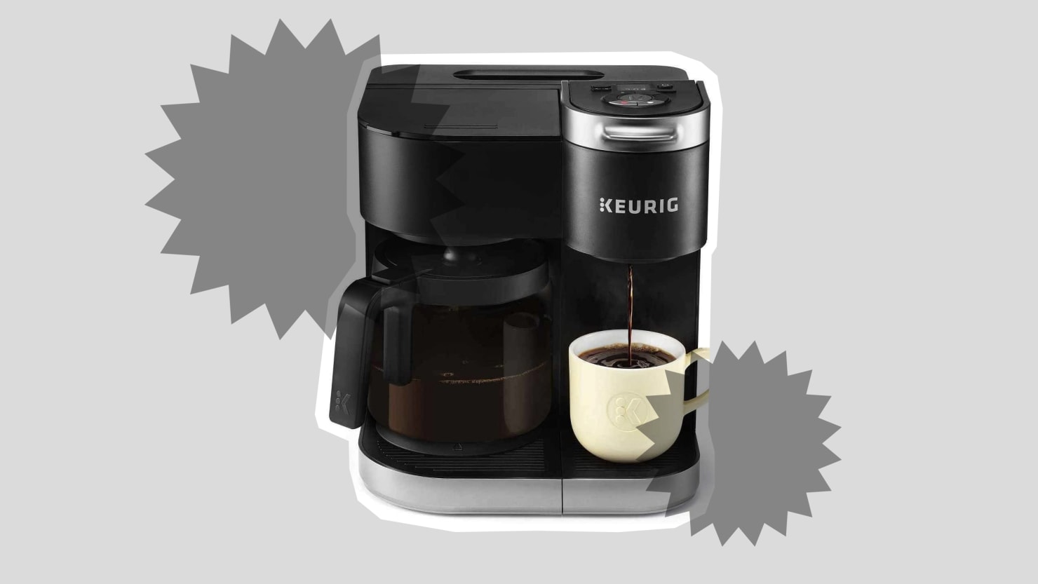 Keurig K-Duo Black Single Serve & Carafe Coffee Maker