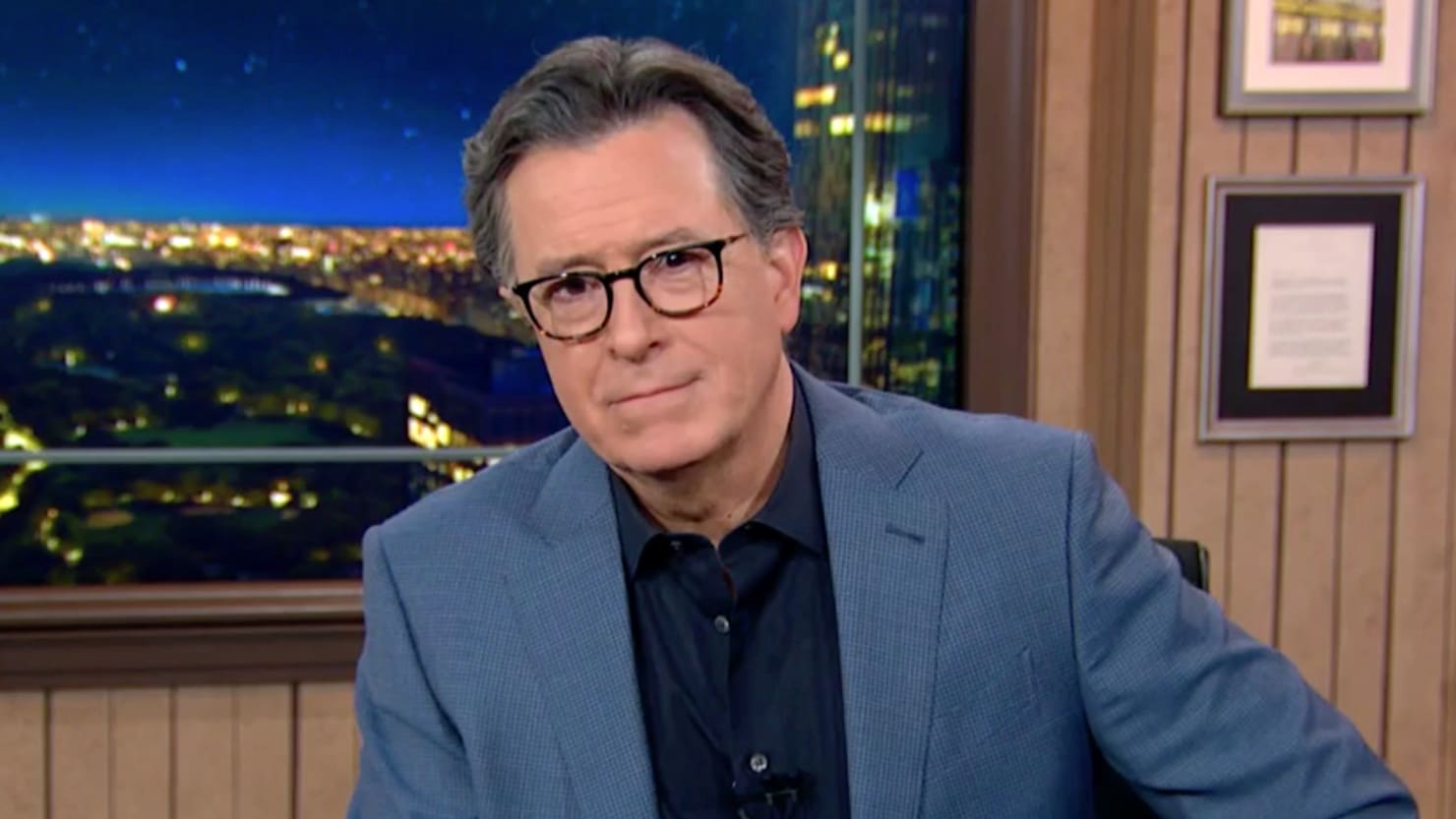 Stephen Colbert is touched by President Biden and says: ‘I don’t boast’