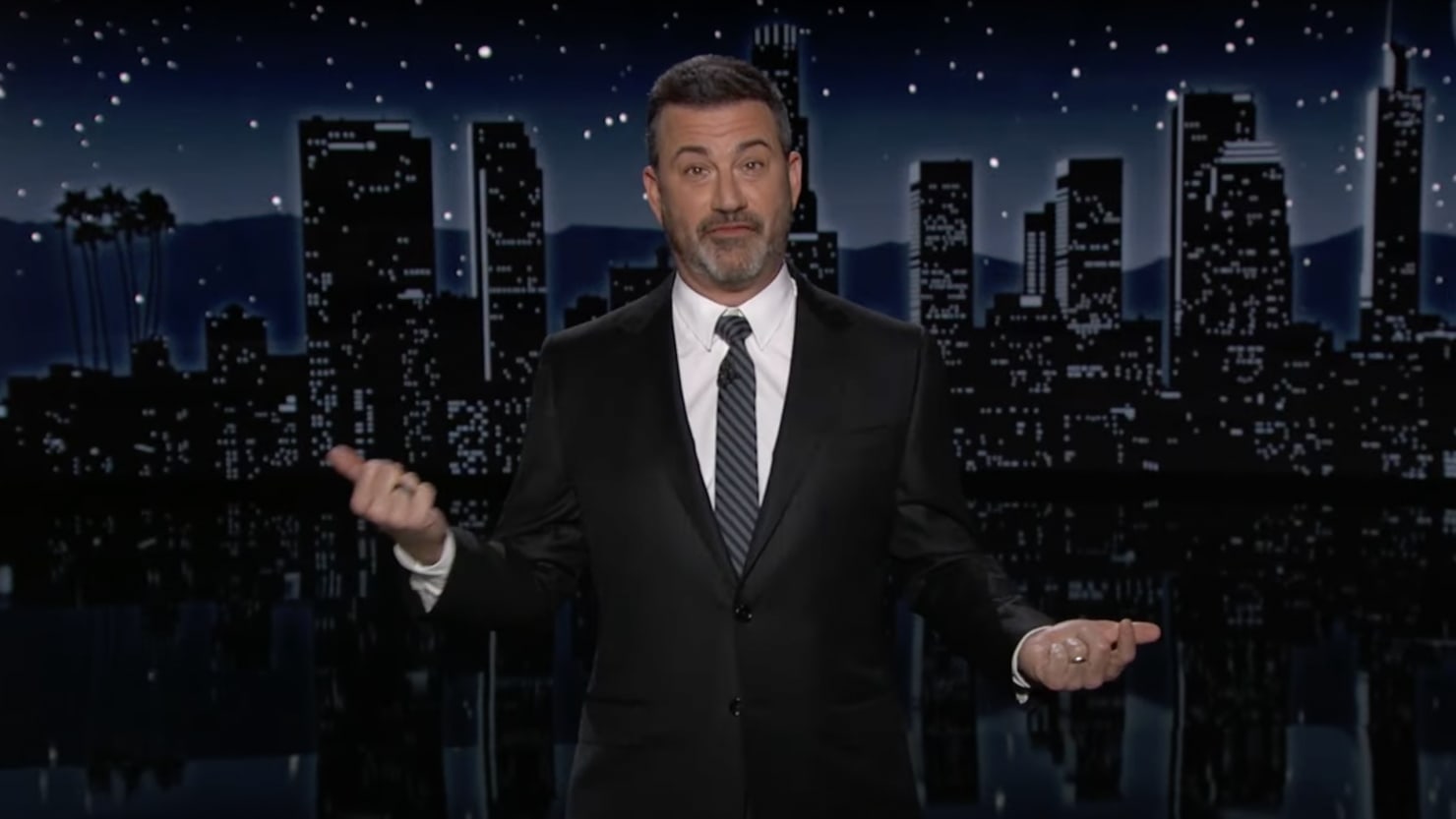 Jimmy Kimmel Mocks Lara Trump’s ‘Big New Lips’ After Bizarre Fox News Appearance