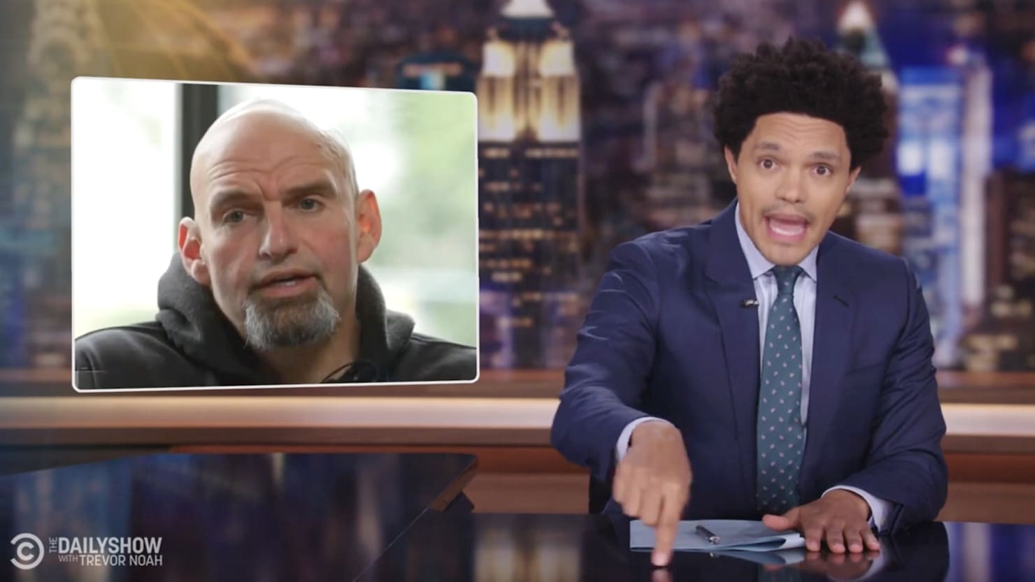 ‘Daily Show’ Delivers Passionate Defense of Fetterman