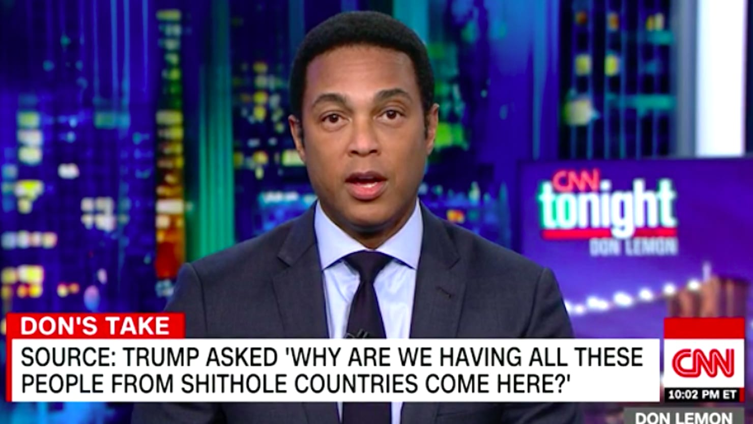 CNN’s Don Lemon Has Had It With ‘Racist’ Donald Trump