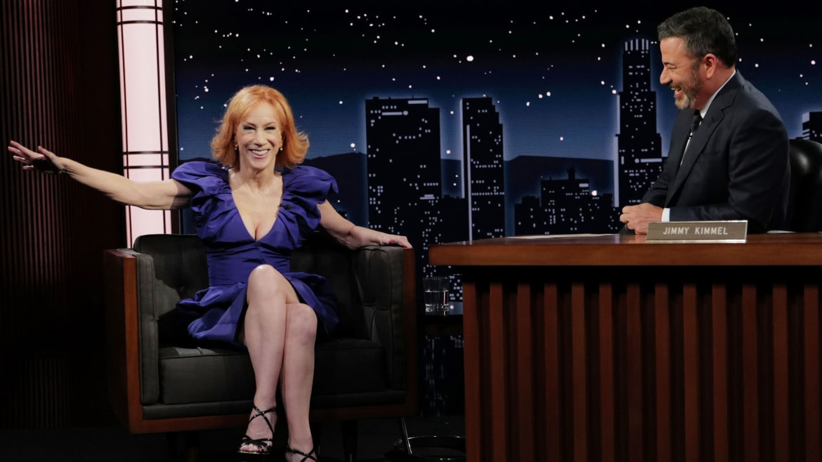 Kathy Griffin Calls Out Chris Pine for Bailing on Kimmel Over ‘Don’t Worry Darling’ Drama