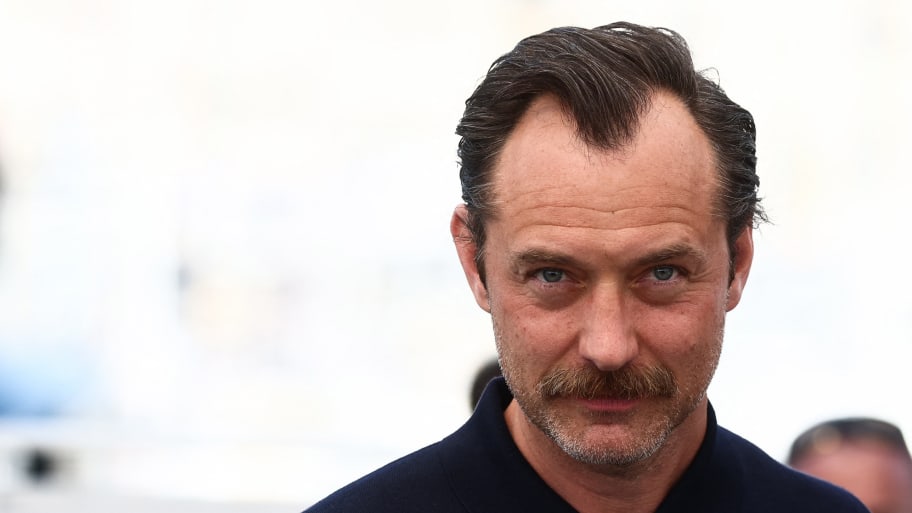 Jude Law at the 76th Cannes Film Festival.