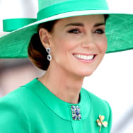 Kate, Princess of Wales during Trooping the Colour on June 17, 2023 in London