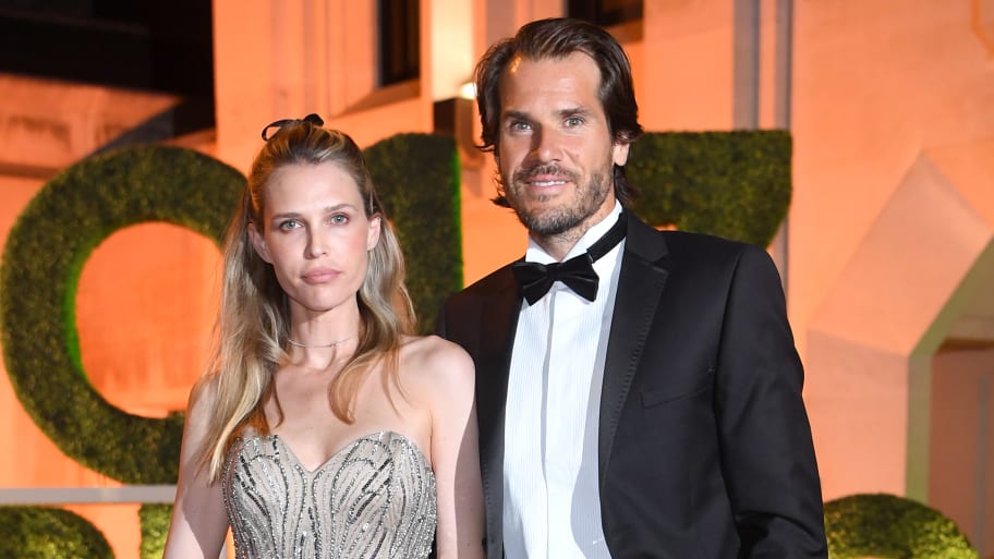 Sara Foster and Tommy Haas at a 2017 event in London.