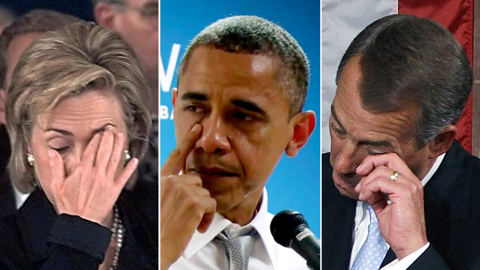10 Politicians Who Turned on the Tears in Public From Obama to Muskie