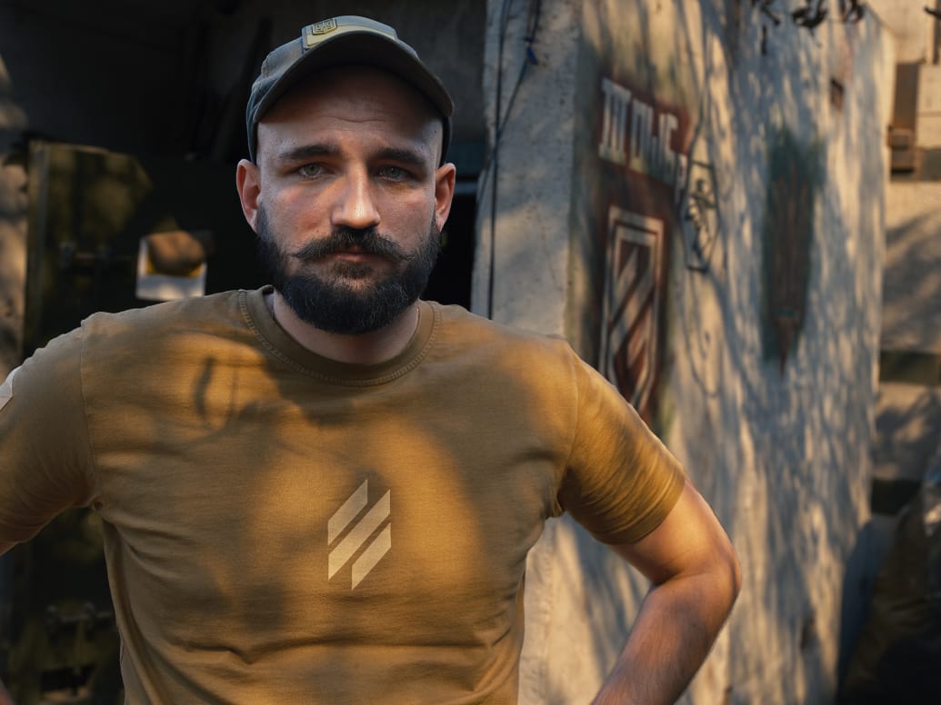 Mathew, a medic with Ukraine’s Third Assault Brigade