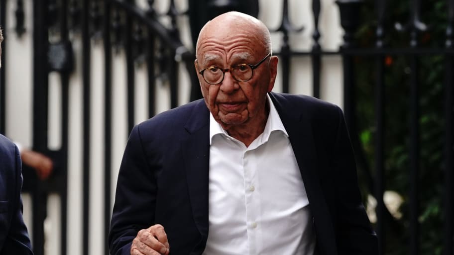 Rupert Murdoch at his annual party at Spencer House, St James' Place in London. Picture date: Thursday June 22, 2023.