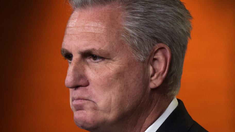A picture of House Speaker Kevin McCarthy. A group of six or seven activists were arrested by Capitol police Monday after storming House Speaker Kevin McCarthy’s office to demand passing the President’s Emergency Plan for AIDS Relief.
