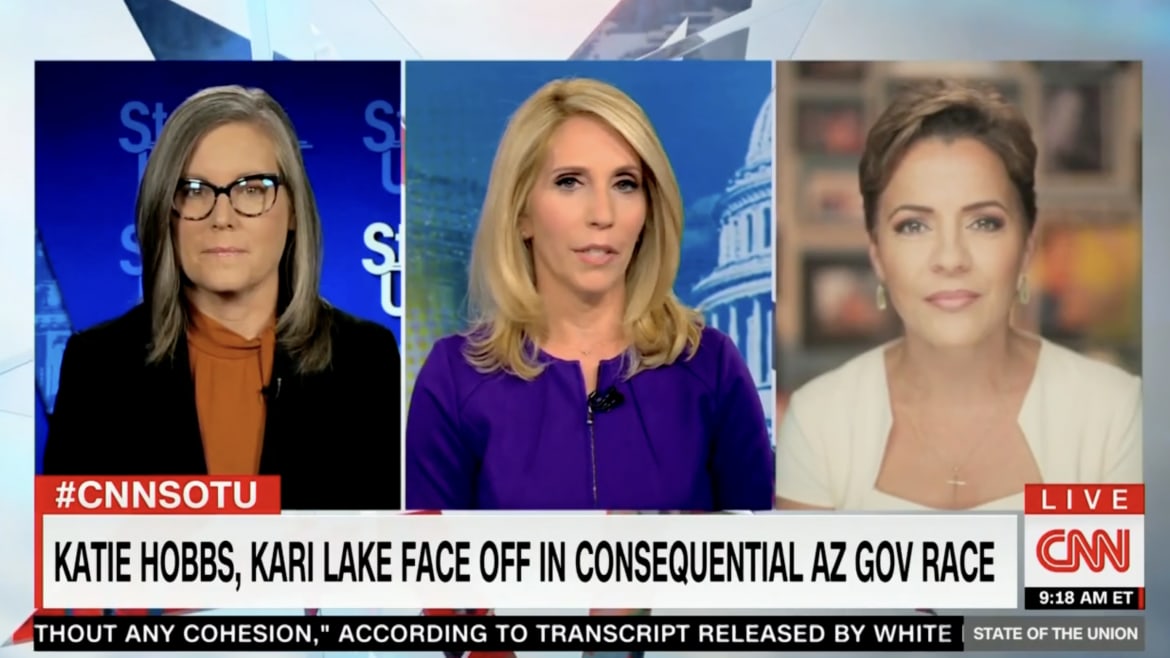 Kari Lake Squirms Her Way Out of CNN’s Election Question