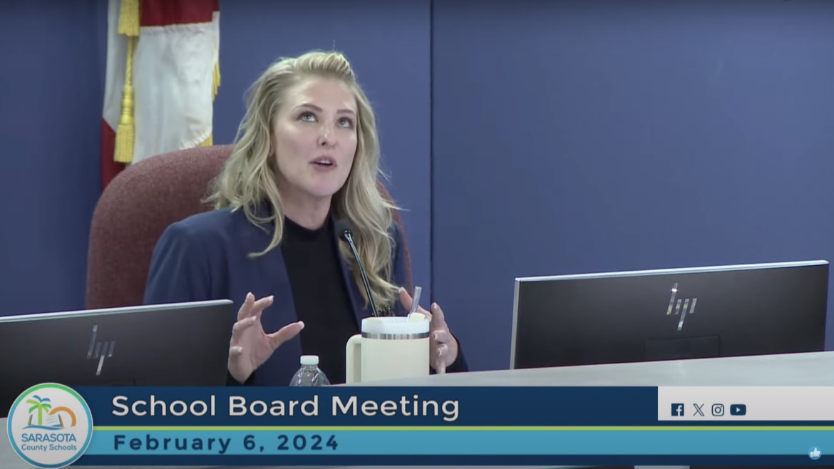 Bridget Ziegler Briefly Breaks Her Silence on Sex Scandal During School Board Meeting
