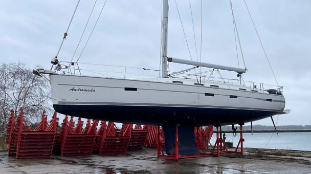The 50-feet-long charter yacht "Andromeda", which German prosecutors had searched believed to be used for the blasts of the Baltic Sea pipelines Nord Stream 1 and Nord Stream 2