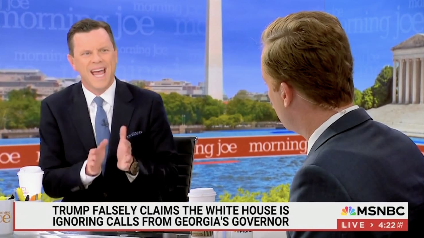 “Morning Joe” hosts Trump’s “particularly disgusting lie” about Hurricane Helene