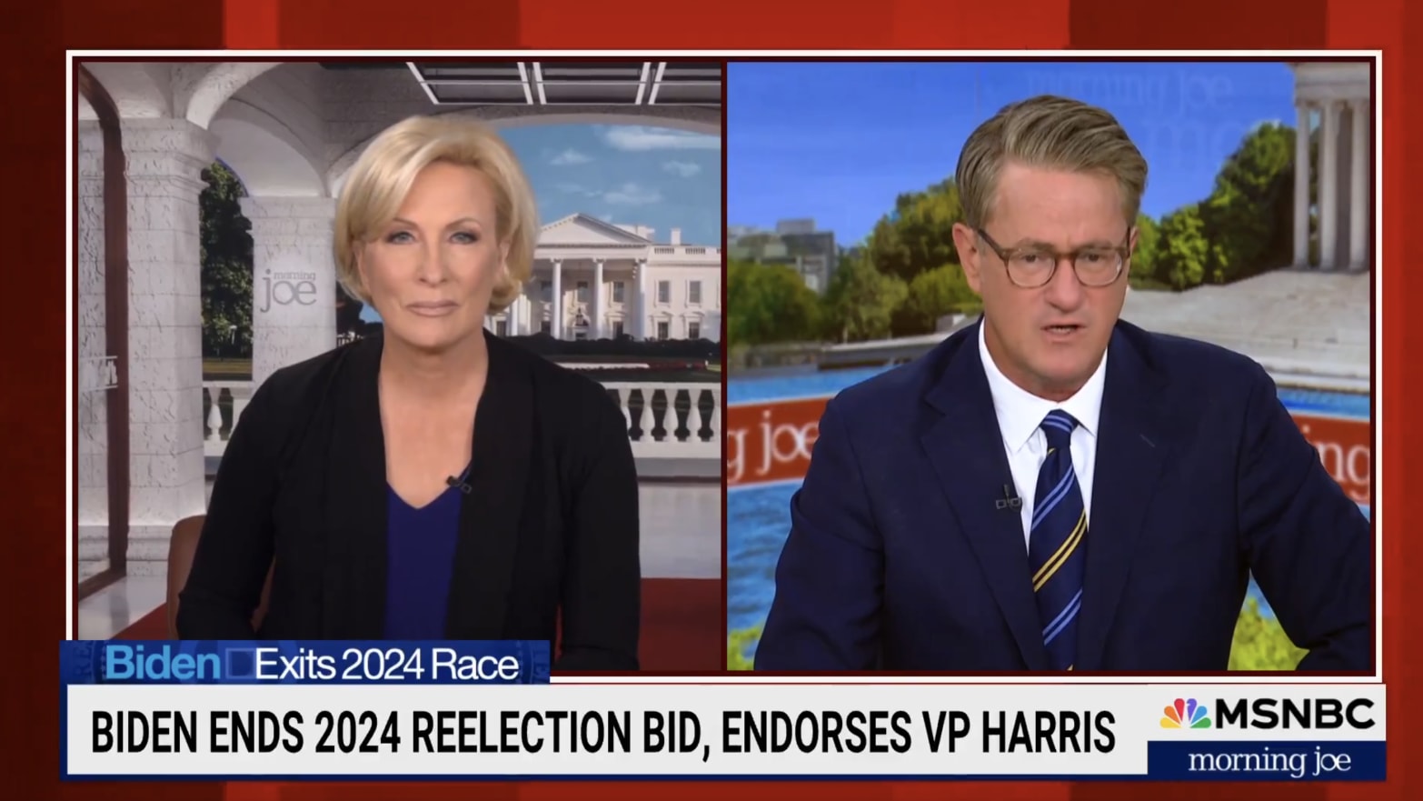 Mika Brzezinski and Joe Scarborough