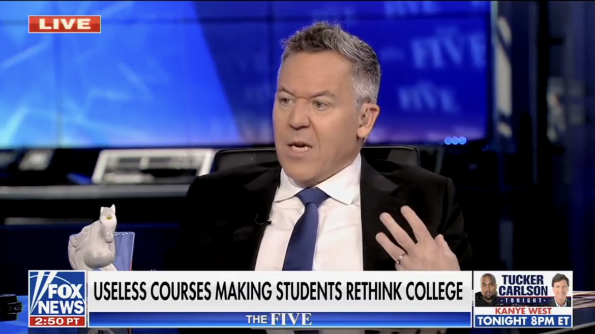 58-Year-Old Fox Host Complains That College Kids Aren’t Hot Enough