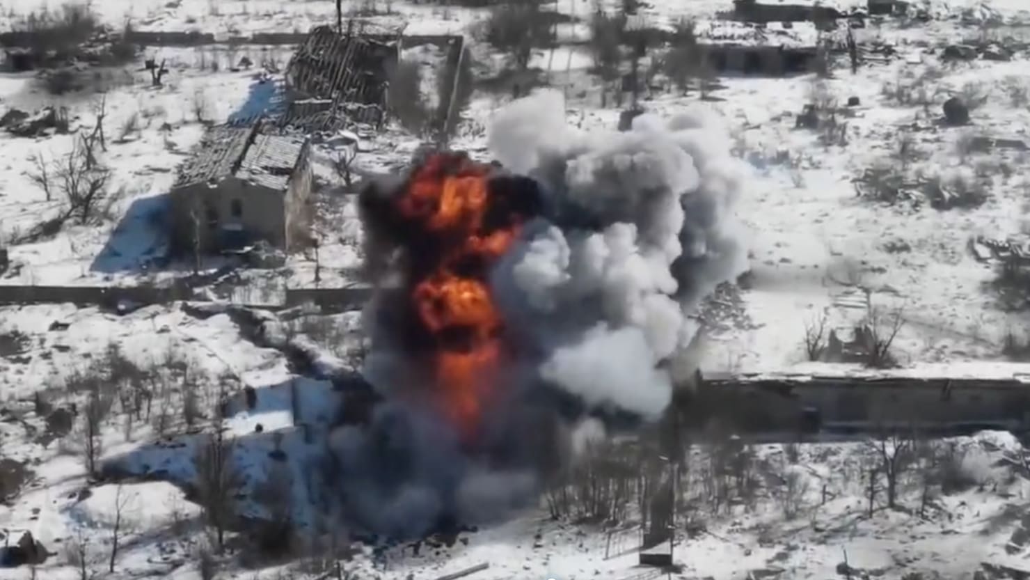 Ukraine Blows Up Tank