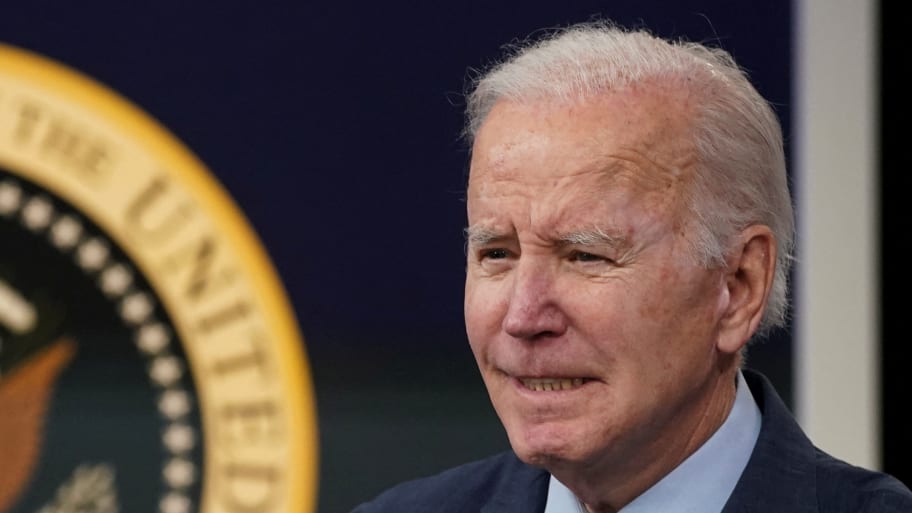 U.S. President Joe Biden speaks about a high-altitude Chinese balloon and three other objects