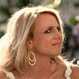 Gif of Britney Spears looking confused
