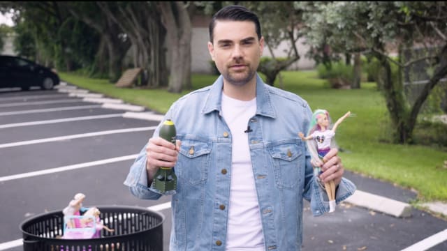 Ben Shapiro is really angry at the new movie "Barbie." 