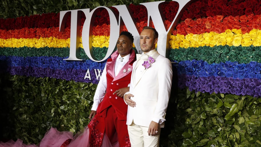Billy Porter and Adam Smith at 73rd Annual Tony Awards