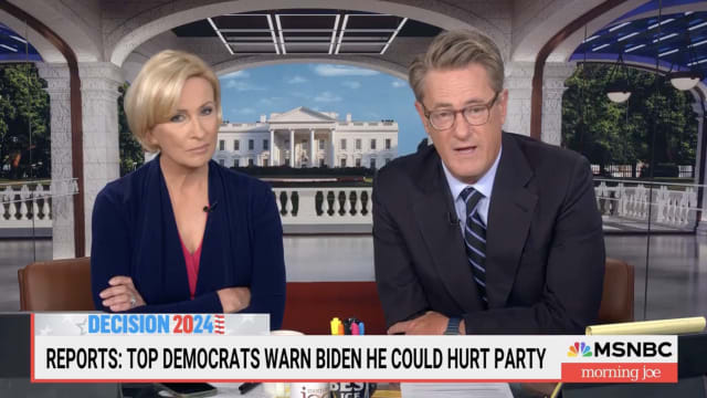 Morning Joe hosts virtually implored Joe Biden to abandon his re-election campaign.