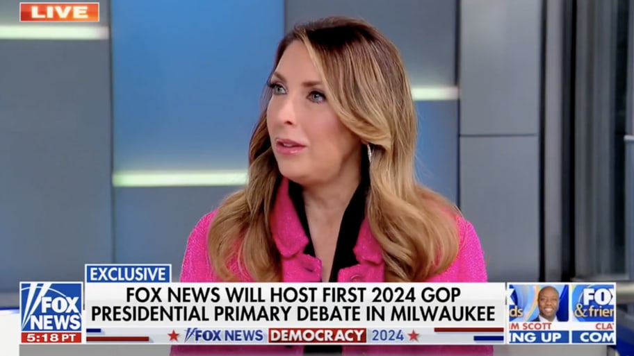 Ronna McDaniel announces the first Republican presidential primary debate will livestream on Rumble. 