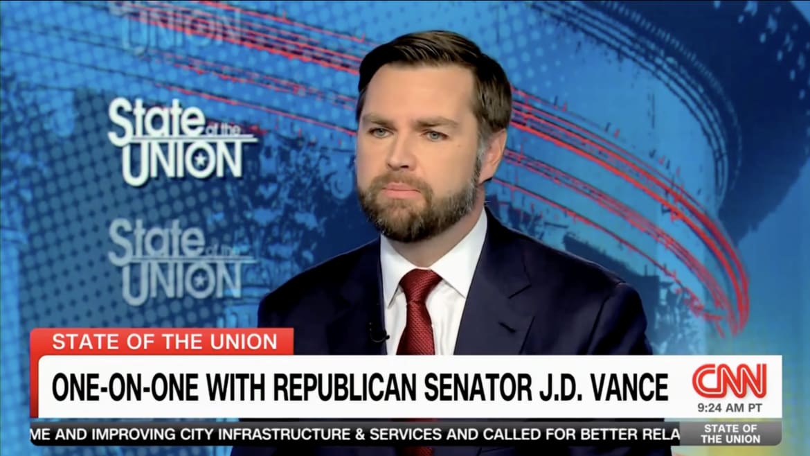 J.D. Vance Ignores Trump’s Pledge to Be a ‘Day One’ Dictator