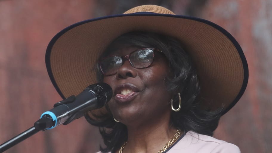 Voletta Wallace, mother of slain rapper Christopher "Notorious B.I.G" Wallace.